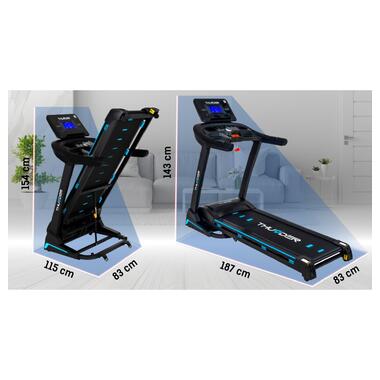 Беговая дорожка THUNDER Core-S Black  фото №6