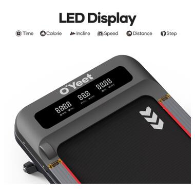 Беговая дорожка Oyeet Walking Pad Treadmill TM-YT103 с авторегулировкой наклона (TM-YT103) фото №5