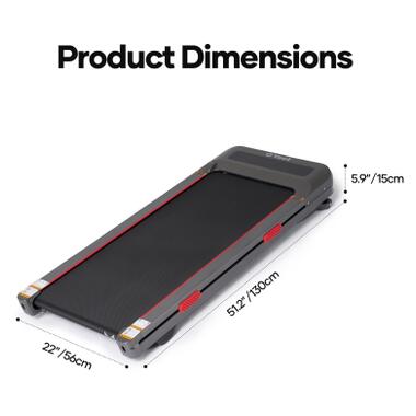 Беговая дорожка Oyeet Walking Pad Treadmill TM-YT103 с авторегулировкой наклона (TM-YT103) фото №10