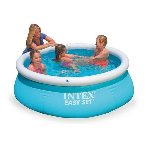 Надувний басейн Intex Easy Set 28101 Синій (54402) фото №1