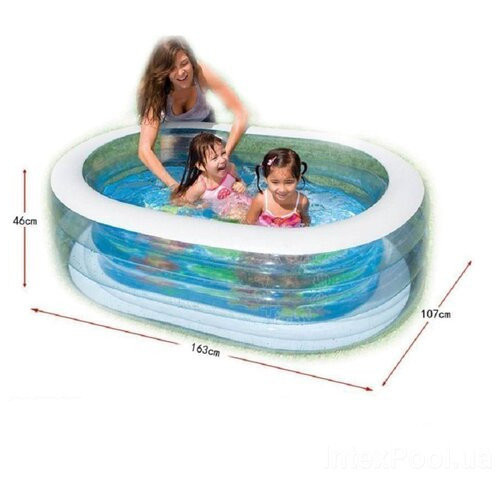 Дитячий надувний басейн Intex 57482-1 Морські друзі, 163 х 107 х 46 см, з кульками 10 шт фото №10
