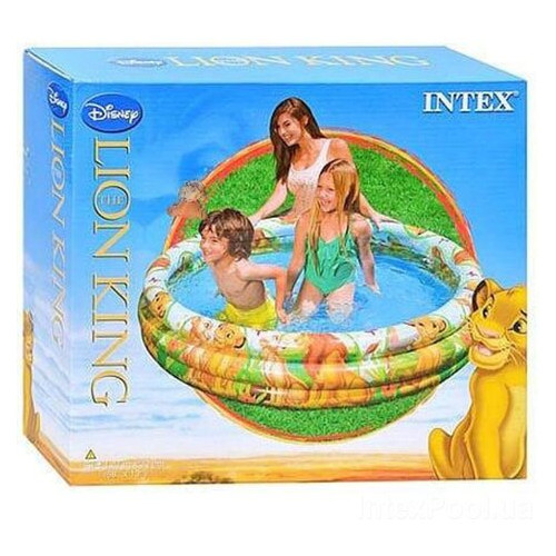 Дитячий надувний басейн Intex 58420 Король Лев, 147 х 33 см фото №7
