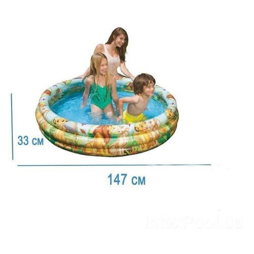 Дитячий надувний басейн Intex 58420 Король Лев, 147 х 33 см фото №3