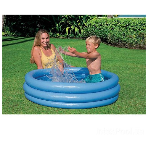 Дитячий надувний басейн Intex 59416 Кристал, 114 х 25 см фото №3