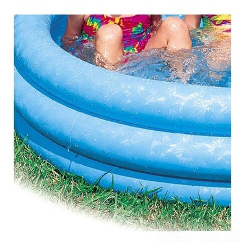 Дитячий надувний басейн Intex 59416 Кристал, 114 х 25 см фото №6