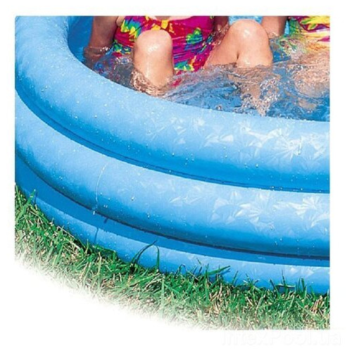 Дитячий надувний басейн Intex 59416 Кристал, 114 х 25 см фото №5