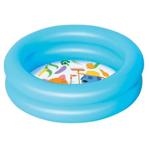 Дитячий надувний басейн Bestway 51061, блакитний, 61 х 15 см фото №1