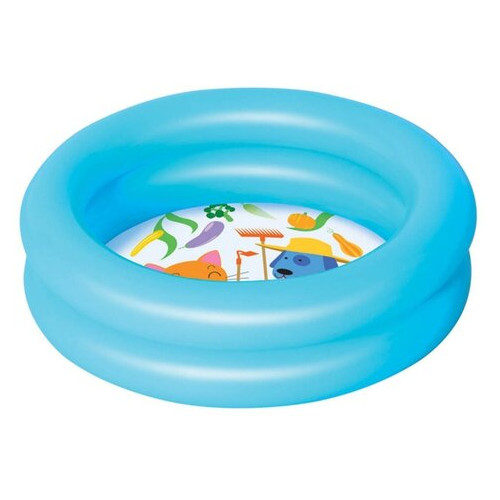 Дитячий надувний басейн Bestway 51061, блакитний, 61 х 15 см фото №2