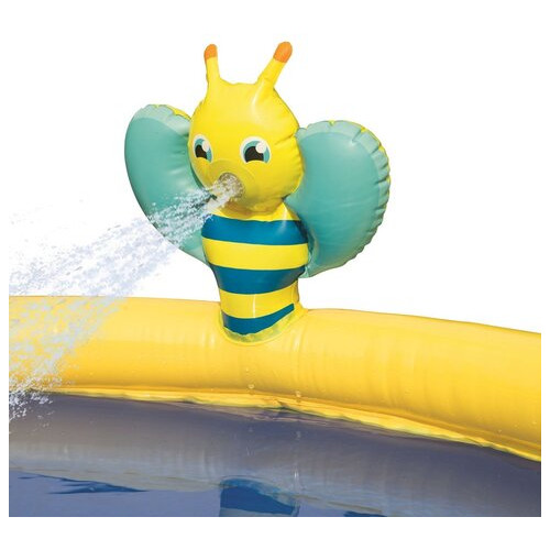 Дитячий надувний басейн Bestway 57326 Бджілки, 152 х 38 см, синій фото №6