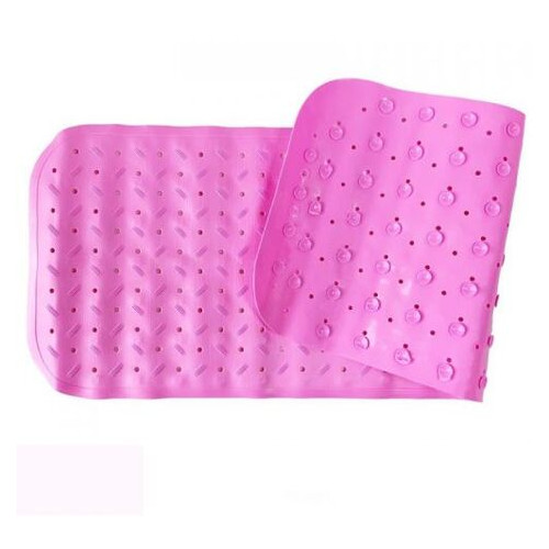 Коврик в ванную комнату розовый (№0901) фото №1