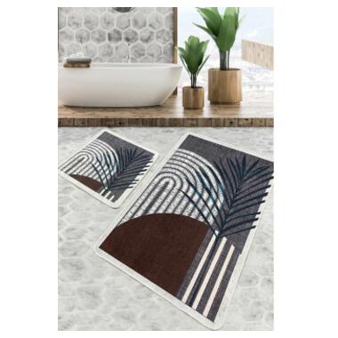 Набір килимків для ванної кімнати Chilai Home MORILLO BANYO HALISI DJT  2L  60x100, 50x60 (110024189) фото №1
