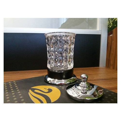 Склянка косметична Kugu Freestand C&B 240C&B хром скло (240C&B) фото №3