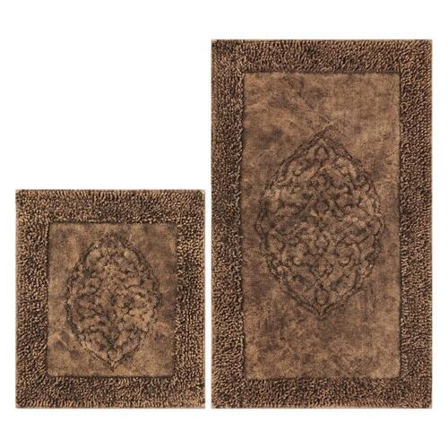 Набір килимків для ванної Arya Tiffany AR-A107214-Brown 2 предмети коричневий фото №2