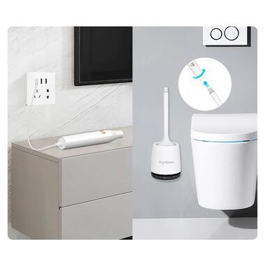 Ершик для унитаза Xiaomi Good Dad Cordless Electric Toilet Brush UV Sterilization фото №5