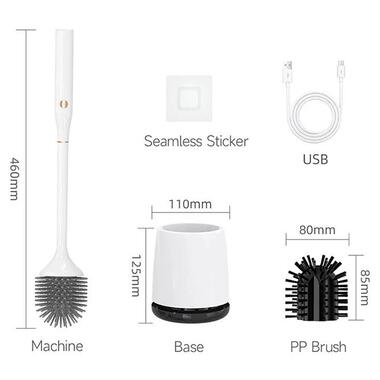 Ершик для унитаза Xiaomi Good Dad Cordless Electric Toilet Brush UV Sterilization фото №8