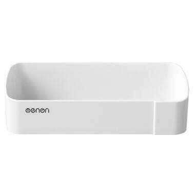 Пряма полиця для ванної MENON XS-266 White фото №2