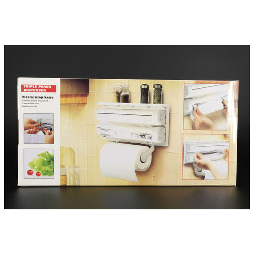 Тримач кухонний A-Plus Triple Paper Dispenser 3 в 1 5821 фото №3