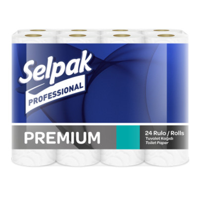 Папір туалетний Selpak Professional Premium тришаровий 18.6 м 24 рулони (8690530118201) фото №1