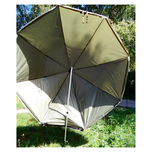 Зонт для рыбалки Ranger Umbrella 50 RA 6616 с регулировкой наклона, темно-зеленый (IB32008608) фото №3