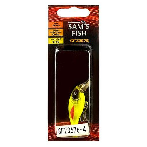 Воблер Sams Fish SF-23676-4 55мм 10 шт/уп фото №1