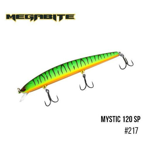 Воблер Megabite Mystic 120 SP (120 мм, 14,8 гр, 0,5 m) (217) фото №1