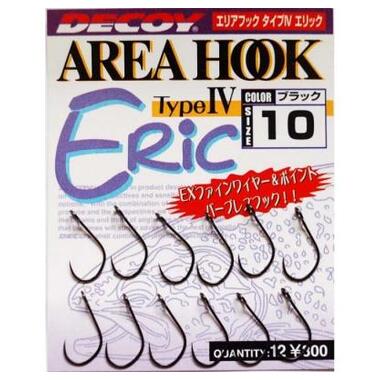 Гачок Decoy Area Hook IV Eric 04 (12 шт/уп) (1562.01.92) фото №1