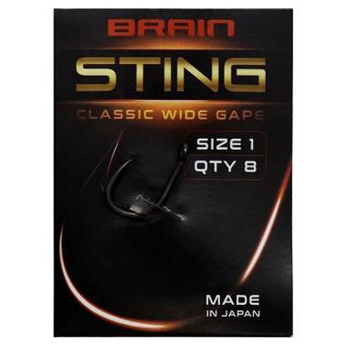 Гачок Brain fishing Sting Classic Wide Gape 02 (10 шт/уп) (1858.80.44) фото №2