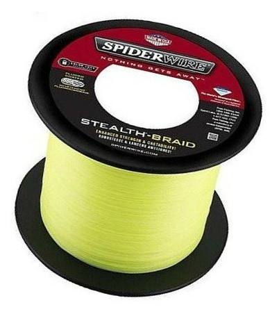Шнур Spider Wire Stealth 0.20 мм 13.96.0 кг 1800 м Yellow (1115241) фото №1