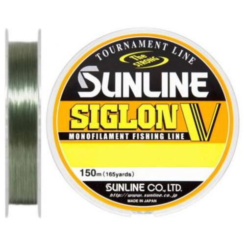 Леска Sunline Siglon V 150м #5/0.37мм 10кг (1658.04.14) фото №1