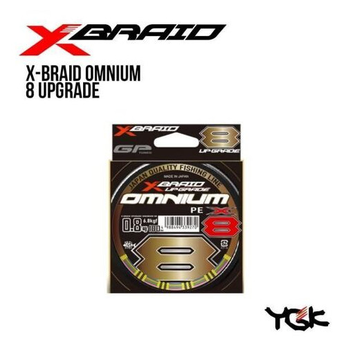 Шнур плетеный YGK X-Braid Upgrade Omnium X8 150m (0.8 (7.3kg)) фото №1