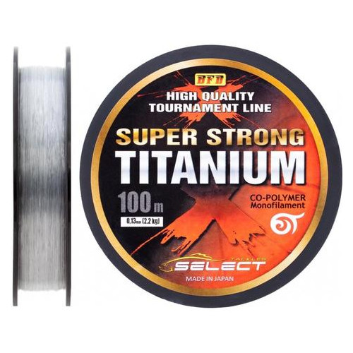 Леска Select Titanium 0.13 Steel (1862.02.03) фото №1