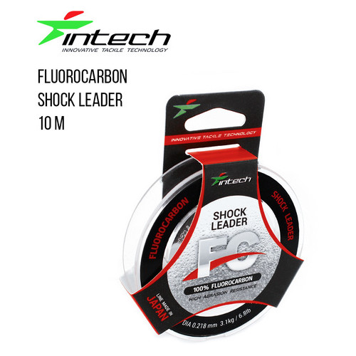 Флюорокарбон Intech FC Shock Leader 10м 0.123мм (1.0kg / 2.2lb) фото №1