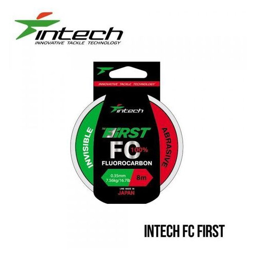 Флюорокарбон Intech FC First 8м (0.35mm (7.56kg / 16.7lb)) фото №1