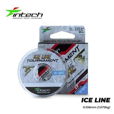 Ліска Intech Tournament Ice line 50m (0.106mm, 1.072kg) фото №1