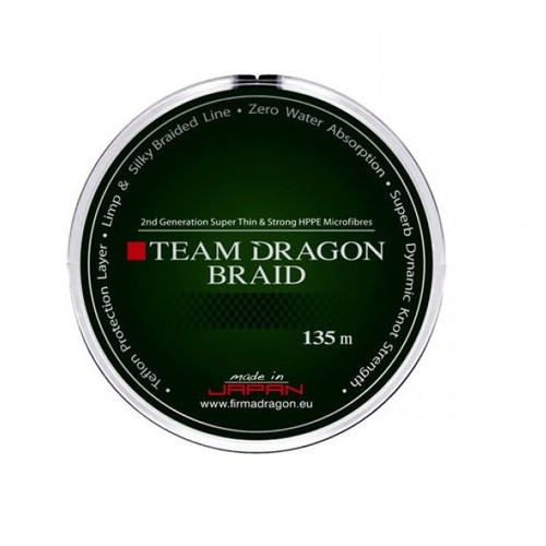 Шнур Dragon Team Torey 135m 0.08mm/6.00kg зеленый PDF-41-00-108 фото №1