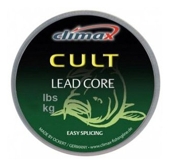 Ледкор Climax Leadcore 35 lbs 15 kg silt (broun) 1000м фото №1