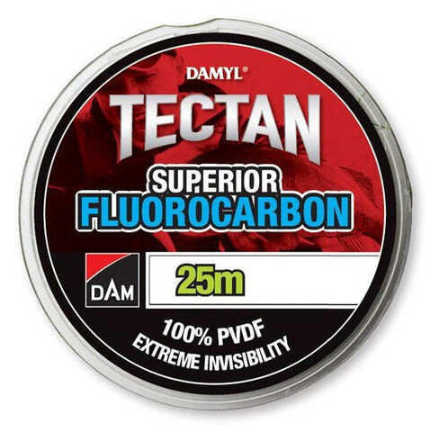 Леска рыболовная DAM Tectan Superior Fluorocarbon NEW 0.60мм 25м 18.9кг Transparent фото №1