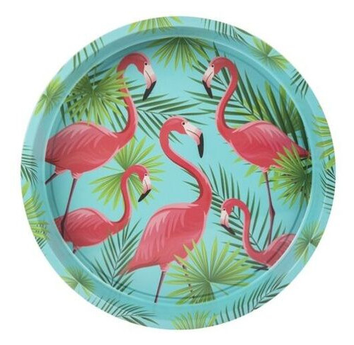 Поднос Flamingo 33 см, салатовый фото №1