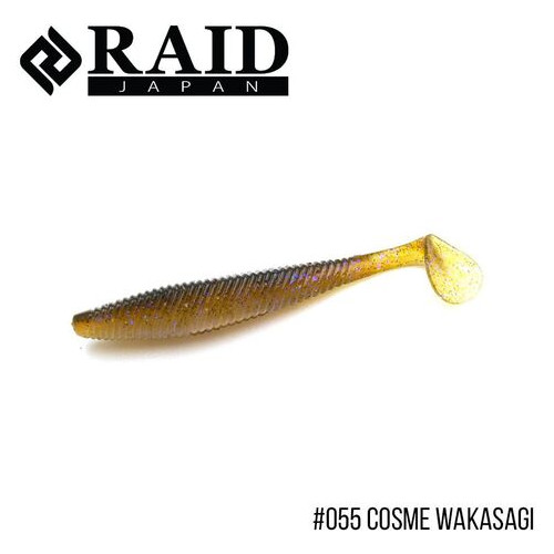 Віброхвіст Raid Full Swing 5 (5шт.) (055 Cosme Wakasagi) фото №1