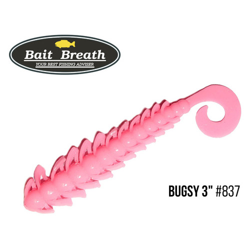 Bait Breath Bugsy 3 Rock Soul 11шт (S837 Bubble gum pink) фото №1