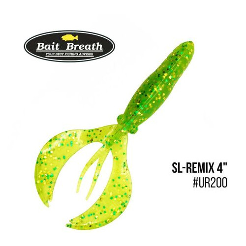 Приманка Bait Breath SL-Remix 4 7 шт (Ur200 Chartreuse) фото №1