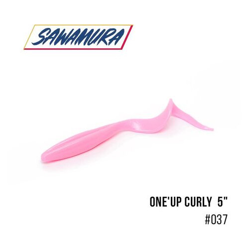 Твистер Sawamura OneUp Curly 5 (5 шт.) (037) фото №1