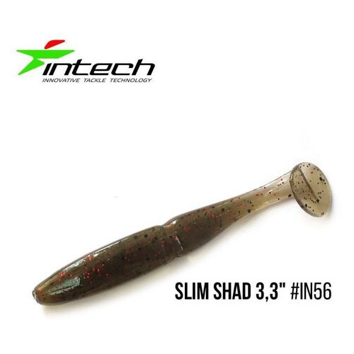 Приманка Intech Slim Shad 3,3 (7 шт) (IN56) фото №1