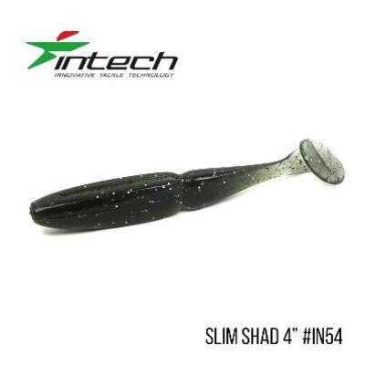 Приманка Intech Slim Shad 4 (5 шт.) (IN54) фото №1
