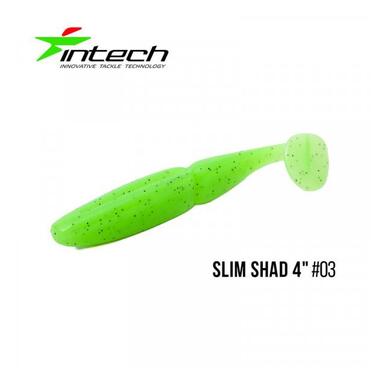 Приманка Intech Slim Shad 4 (5 шт) (#07) фото №1