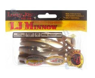 Віброхвіст двокольоровий Lucky John Minnow 140143-T26 3,3 7 шт фото №3
