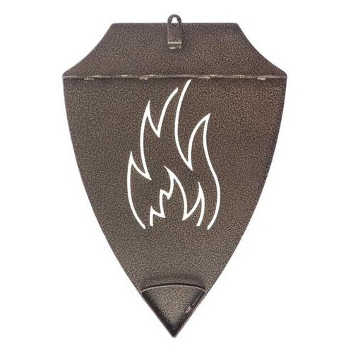 Подставка-щит для шампуров DV огонь (Х28) фото №2
