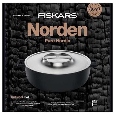 Чавунна каструля для гриля Fiskars Norden (1066430) фото №5