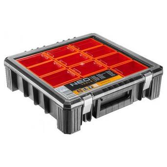 Ящик для інструментів Neo Tools органайзер з відділеннями 40 x 40 x 12 см (84-130) фото №1