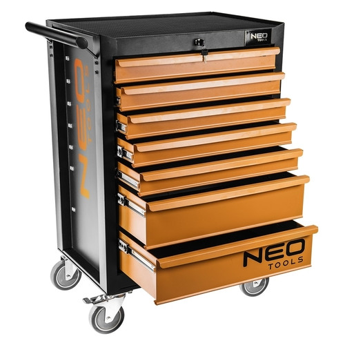 Візок для інструментів NEO 7 ящиків 680x460x1030 мм 280 кг (84-222) фото №1